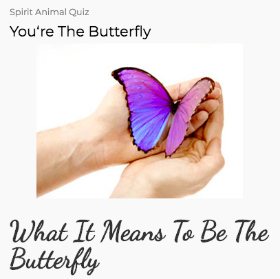 Butterfly Spirit Animal Quiz