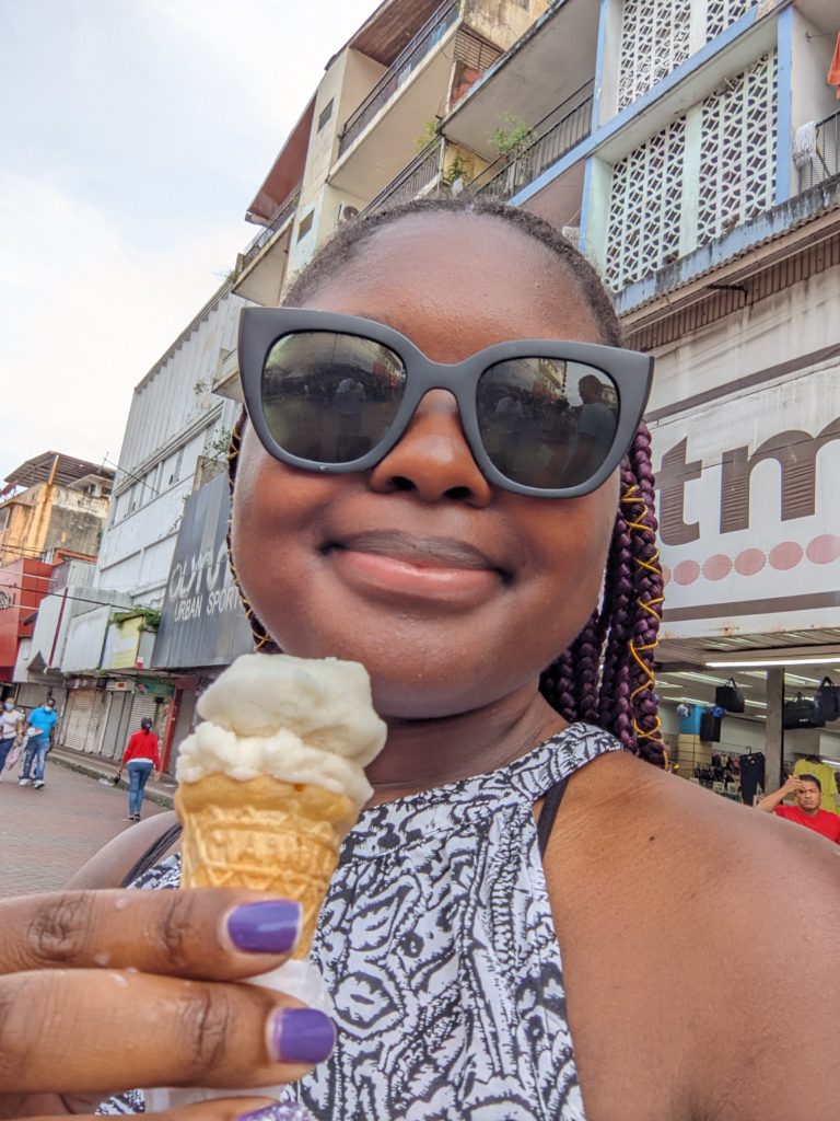 deja and ice cream